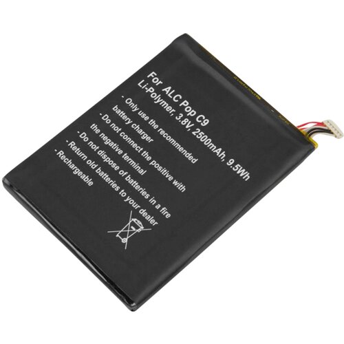 AVIZAR Baterija za Alcatel Pop C9 / OneTouch Fierce XL Li-polimer 3.8V 2500mAh, Črna, (5000070600) Cene