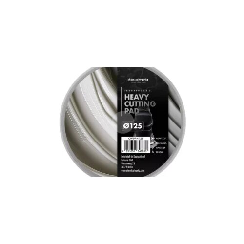  Chemicalworkz Heavy Cutting Pad 125 mm Slike
