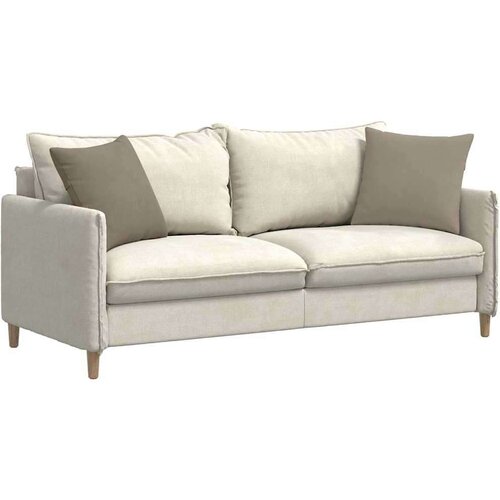 VidaXL jastučići za sofu 2 pcs sivo-smeđa 45 x 45 cm tkanina Slike