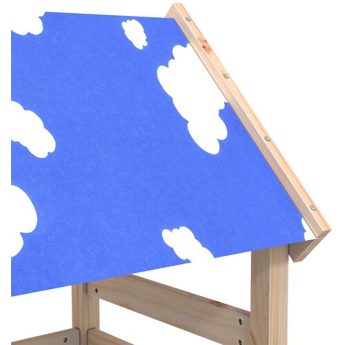  Igraći Toranj Smeđa 110,5 x 52,5 x 215cm Čvrsto borovo drvo Slike