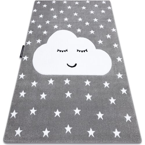 RugsX Preproge Preproga PETIT CLOUD OBLAKI ZVEZDE siva 80x150 cm Siva Cene