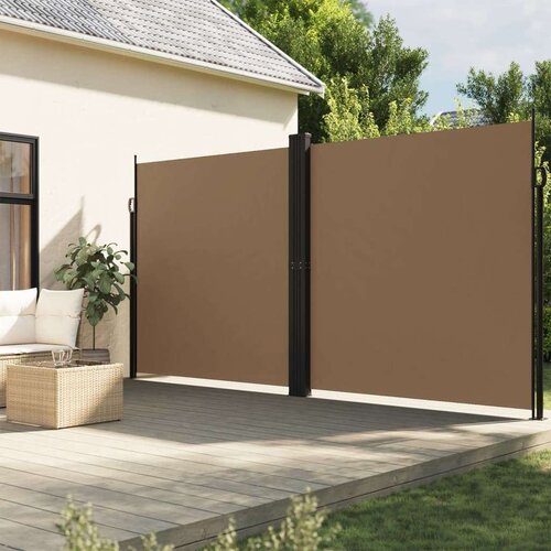  Bočna tenda na uvlačenje smeđesiva 220 x 600 cm Cijene