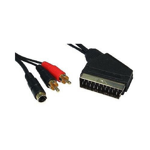 SCART kabal na S-VHS + 2xRCA 1.5m Cijene