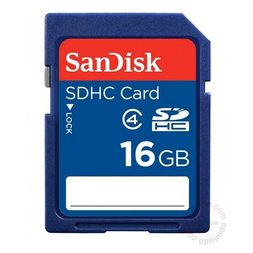 Sandisk SDHC 16GB Class4 66395 memorijska kartica Slike