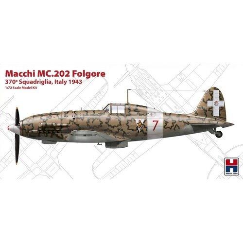 HOBBY2000 Macchi MC.202 Folgore 370a Squadriglia, Italy 1943, (21287464) Cene