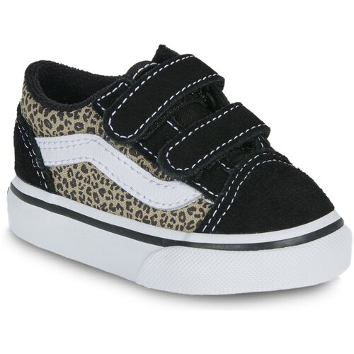 Vans Nizke superge Old Skool V LEOPARD Črna Slike