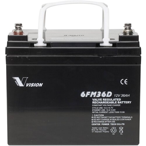 Vision Akkus FM-Serie 6FM36DXS solarni akumulator 12 V 36 Ah svinčevo-koprenast (Š x V x G) 195 x 155 x 130 mm M6-vijačni priklop Solarni akumulator 12 V 36 Ah 6FM36DX svinčevo-, (20438358) Cene