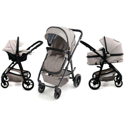 Asalvo kolica 3u1 convertible two beige Slike