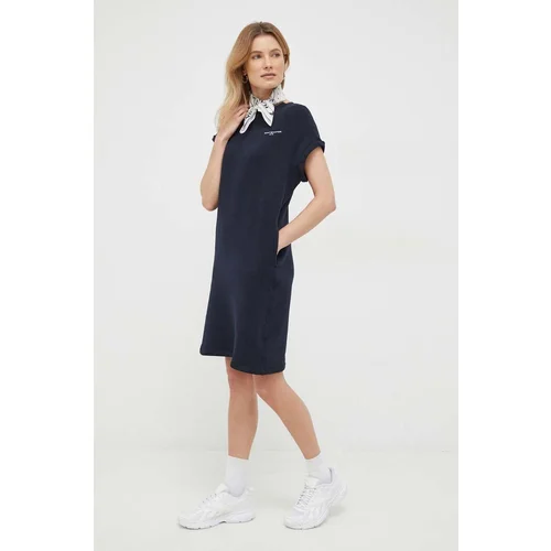 Tommy Hilfiger Haljina boja: tamno plava, mini, ravna