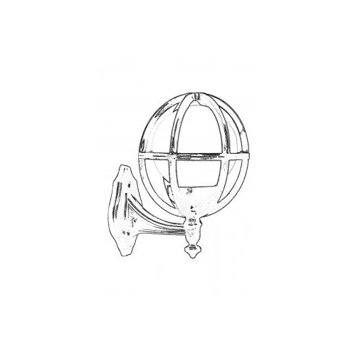Opviq BAP 68080 BSY M7 OP Zidna lampa, crna Cene