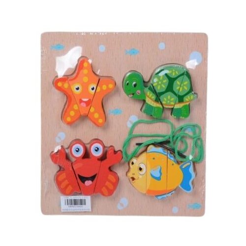 Milla Toys MILLA Drvene puzzle Morske životinje Slike
