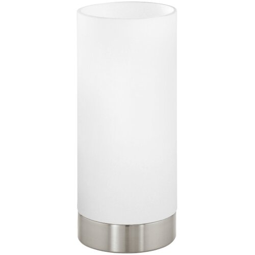 Eglo Damasco 1 stolna/1, e27, 60w, v215, nikl-mat/bijela Cene