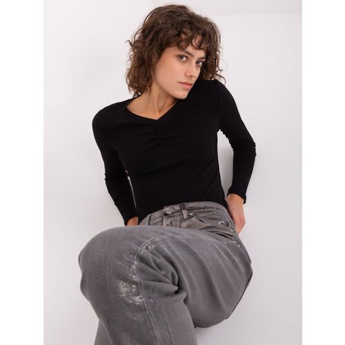 BASIC Feel Good Blouse-RV-BZ-9210.73-black Cene