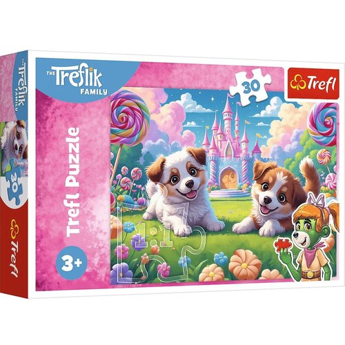 Trefl Puzzle A world full of smiles - The ik family 18319 - 30 delova Slike