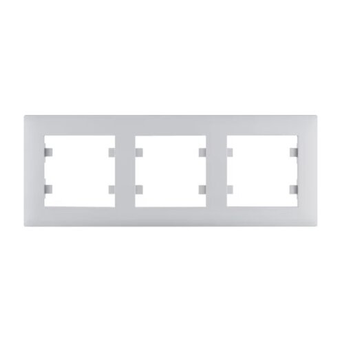 HAGER Okvir 3-struki horizontalni WL5732 sivi Cijene