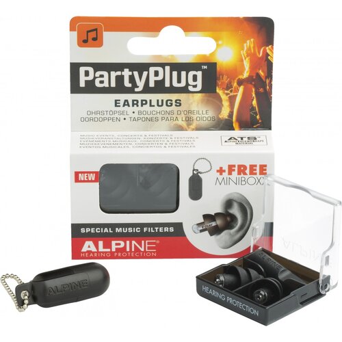  Čepki Za U&amp;scaron;esa - Partyplug Pro Natural Alpine - Par Slike