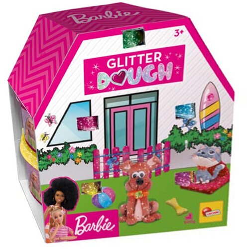 Lisciani kuća sa plastelinom barbie glitter 88850 49409 Slike