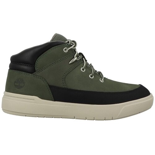 Timberland Modne superge SEBY MID LACE SNEAKER J Zelena Slike