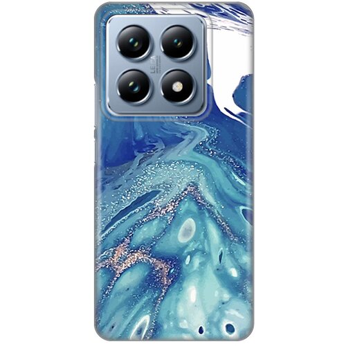  Torbica Silikonska Print za Xiaomi 14T Pro Blue Marble Cene