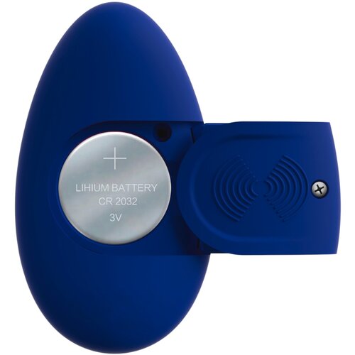 SMILE RC Panty - daljinsko voden vibrator hlačke (modra) Slike