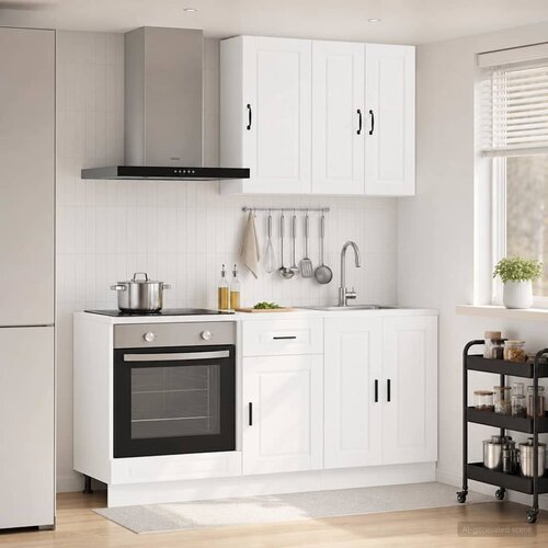  Kuhinjska jedinica PORTO 5 pcs Bijela Konstruirano drvo Cene