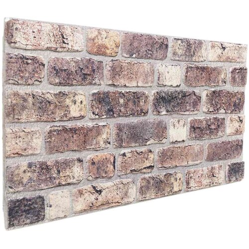  Zidne panele 10 pcs Tamno smeđa 100 x 50 cm EPS pjena - Tamno smeđa Cene