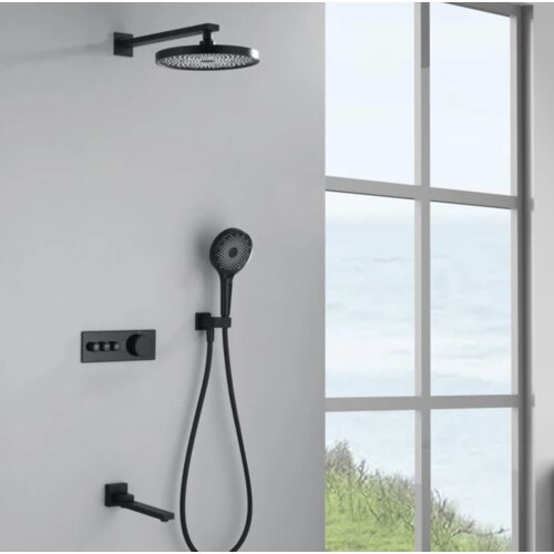  Luksuzni termostatski ugradbeni tuš sustav ELITE EDITION BCS1603 sa zaslonom | Premium linija Cijene