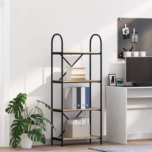  Polica Sonoma hrast 60 x 30 x 146 cm Konstruirano drvo Cene