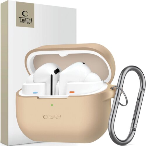 TECH-PROTECT SILIKONSKI KAVELJ ZA OVITEK SAMSUNG GALAXY BUDS 3/3 PRO CAFFE LATTE, (22006192) Cene