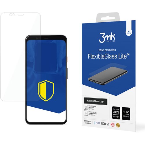 3mk FLEXIBLEGLASS SOLID KALJENO STEKLO ZA GOOGLE PIXEL 4 XL ZA&amp;Scaron;ČITA EKRANA, (22000777) Slike