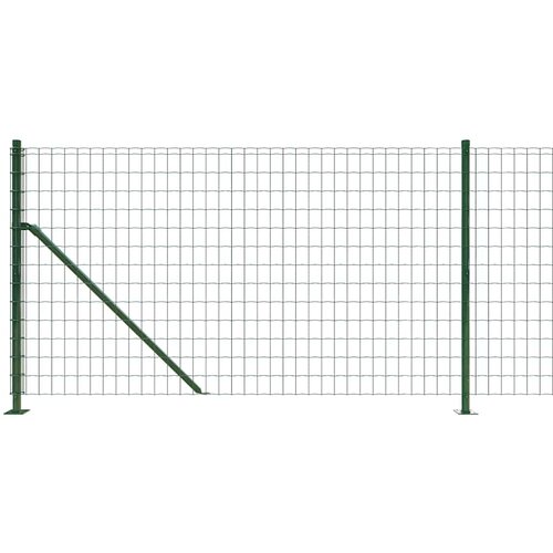  Ograda od žičane mreže s prirubnicom zelena 0,8 x 10 m Slike