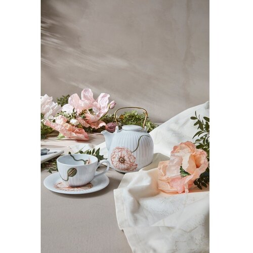 K&amp;auml;hler Design Bela porcelanasta skodelica 380 ml Hammersh&amp;oslash;i Poppy &amp;ndash; Slike
