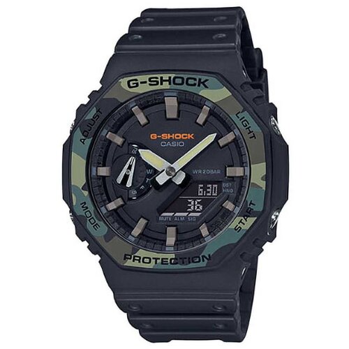 G-shock mu&amp;scaron;ki analogni ručni sat GA-2100SU-1A GA-2100SU-1A Slike