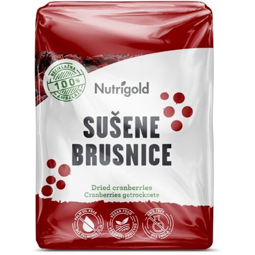 Nutrigold Su&scaron;ene brusnice, 500 g, (20695948) Cene