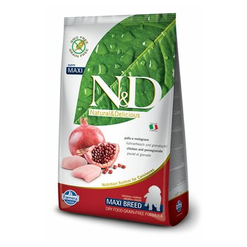 Farmina N&D prime hrana za pse chicken & pomegranate (puppy, maxi) 12kg Slike