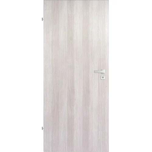 DOORNITE sobna vrata (D x Š x V: 39 x 750 x 2.000 mm, DIN lijevo, Bijeli hrast)