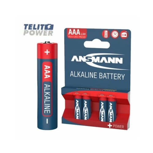 Ansmann Alkalna baterija 1.5V LR03 (AAA) - blister Cene