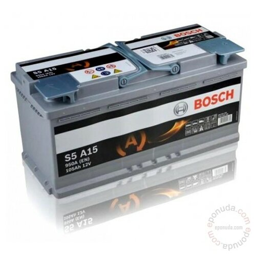 Bosch S5 A150 105Ah 950A akumulator Slike