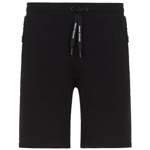 EAX Kratke hlače & Bermuda 8NZS75 ZJKRZ Črna
