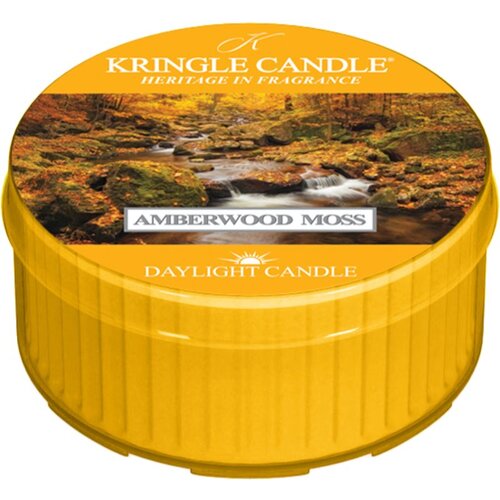 Kringle Candle Amberwood Moss čajna svijeća 42 g Cijene