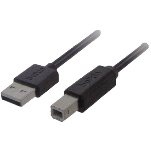 Belkin 1x mo&scaron;ki konektor USB 2.0 tipa A - 1x mo&scaron;ki konektor USB 2.0 tipa B] 4.8 m črna pozlačeni konektorji, UL-certificirano USB kabel USB 2., (20415999) Cene