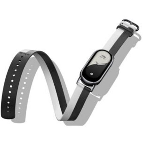 Xiaomi Smart Band 8 Double Wrap Strap, Black/White, (20748756) Slike