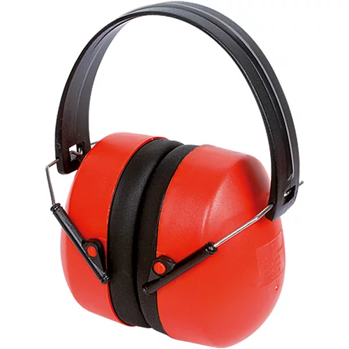WISENT Zaščitne slušalke Wisent (zložljive, rdeče/črne barve)