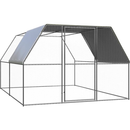 VidaXL Zunanji koko&amp;scaron;njak 3x4x2 m pocinkano jeklo Slike