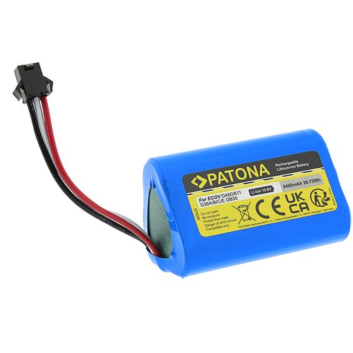  baterija za ecovacs deebot D36A / DA60 / DB35, 3400 mah Cene