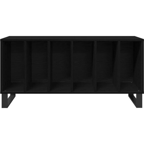  Ormar za ploče Crni hrast 100 x 38 x 48 cm Konstruirano drvo Slike