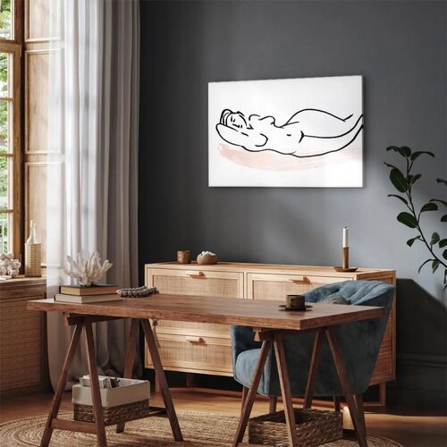  Slika - Sunbathing (1 Part) Wide 30x20 Na talijanskom platnu Cene