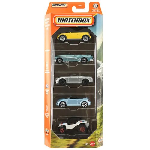 Mattel Matchbox: Convertible Dreams 5-delni komplet majhnih avtomobilčkov 1:64 - Cene