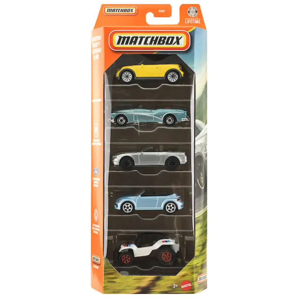 Mattel Matchbox: Convertible Dreams set od 5 autića 1/64 - Slike