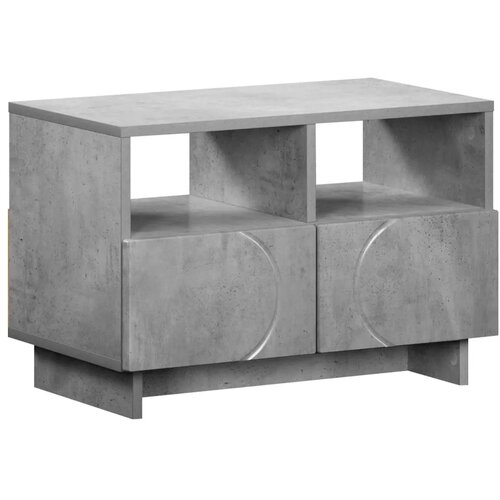  TV stalak 60 x 34.5 x 40 cm Betonska siva Konstruirano drvo - Betonska siva 60 x 34.5 x 40 cm Slike